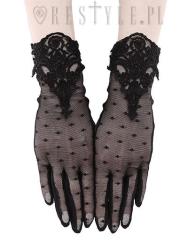 Wunderschönes Paar romantischer Gothic-Handschuhe von Restyle-Marken