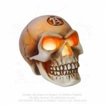 Superbe figurine de crâne par Alchemy Gothic