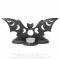 Wunderschöner Kerzenhalter in Form einer Fledermaus, ideal als Kryptendekoration