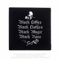 Gothic ceramic coaster for a great kitchen