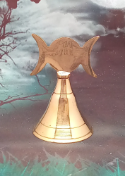 Bell for your rituals, it marks the beginning and end of the ceremony