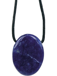 Natural stone necklace - Sodalite