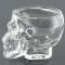 Original and surprising skull-like glass in the shape of a skull