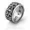 Ring with warrior runes, created by Alchemy Gothic
