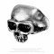 Skull and crossbones ring, designed by Alchemy Gothic