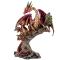 Excelente dragón figurilla de colección Leyendas oscuro