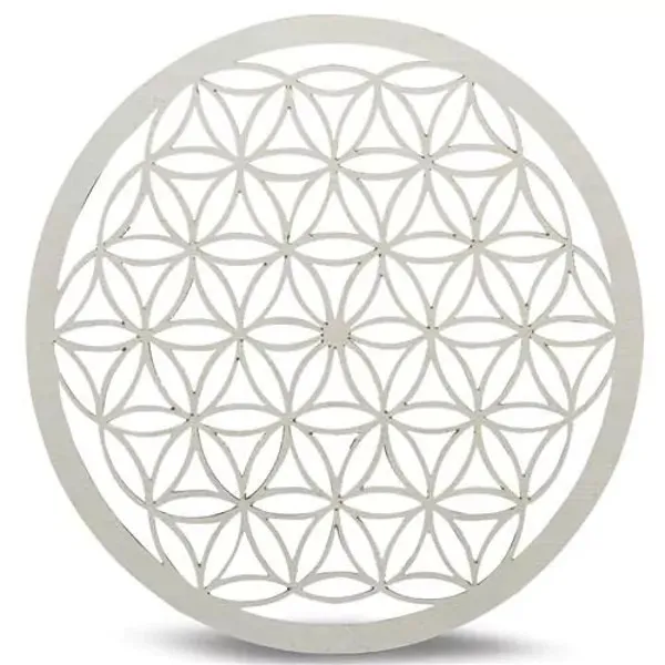 Crystal Charging Plate: Flower of Life