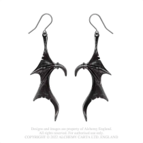 Boucles d'oreille gothique de la marque Alchemy Gothic
