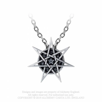 Pendentif gothique : l'étoile des fées et des elfes par Alchemy Gothic