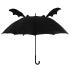 Paraguas gótico: murciélago