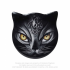 Coasters: Sacred Cat - Black