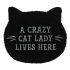 Doormat: A Crazy Cat Lady Lives Here