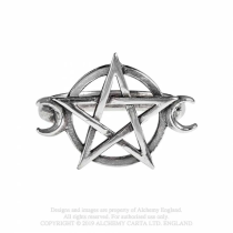 Delicado anillo en honor a la Diosa Madre, creado por Alquimia Gótica.