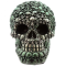 Skull Figurine Led, colori cangianti e con una varietà di mini cranio
