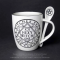 Set tazza e cucchiaio della collezione Home & Gift d'Alchemy